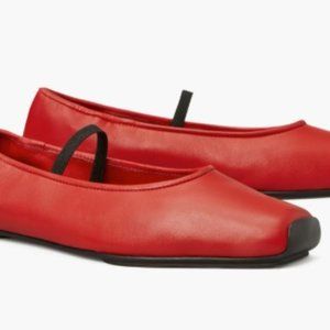 Tory Burch RUNWAY BALLET - Size 9 - Color: Triple Red